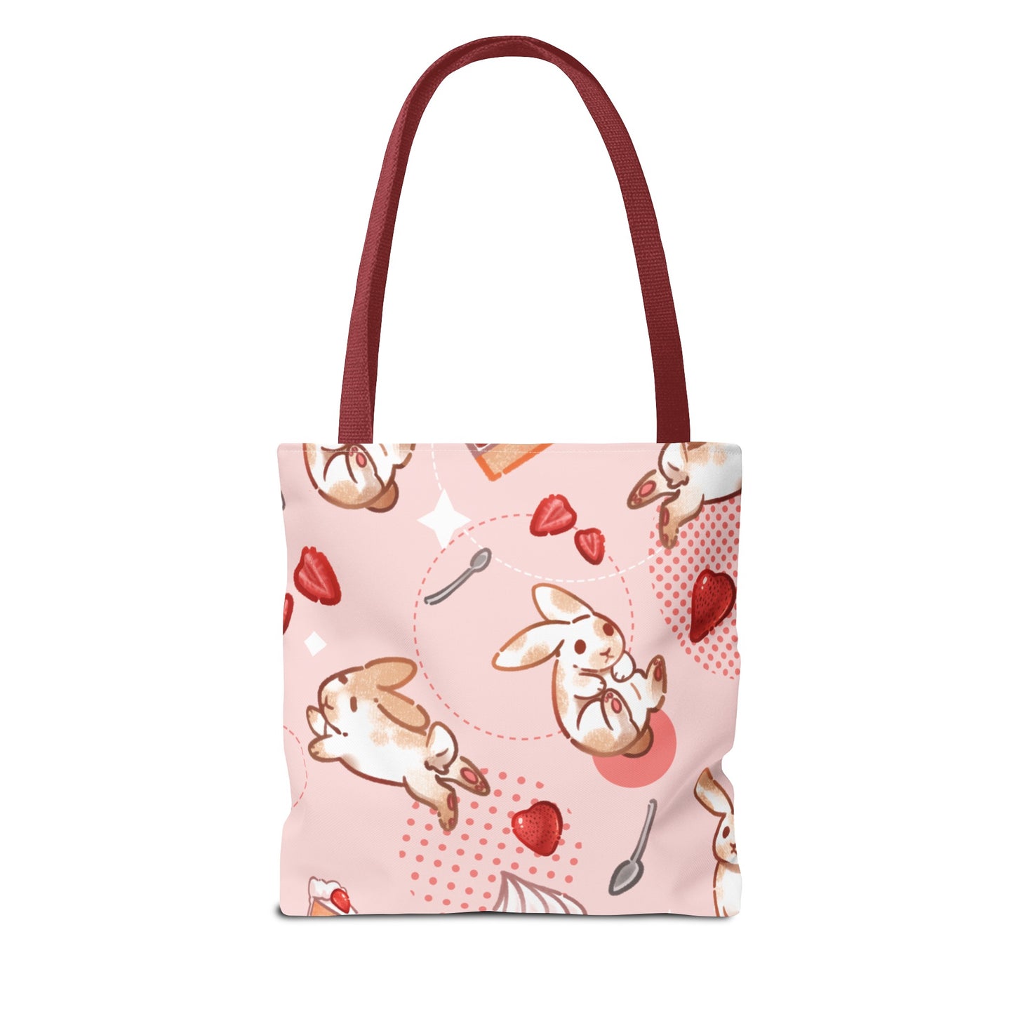 strawbunny shortcake (tote)