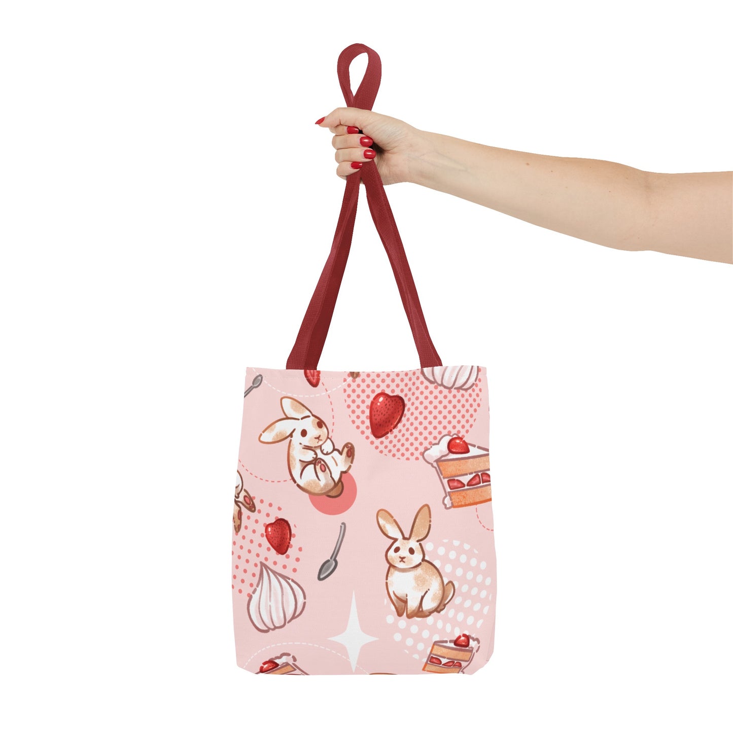 strawbunny shortcake (tote)