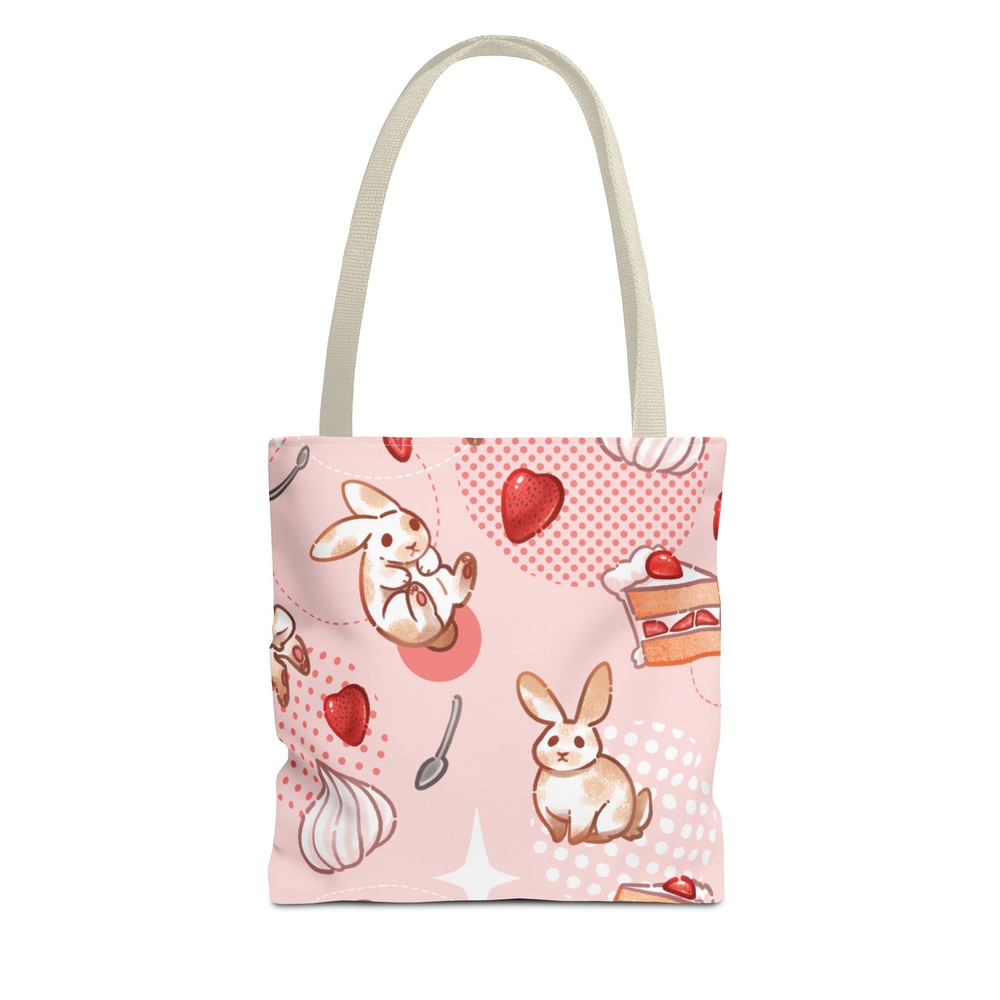 strawbunny shortcake (tote)