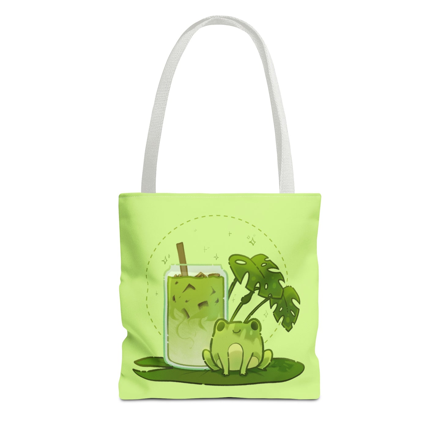 matcha frog (tote)