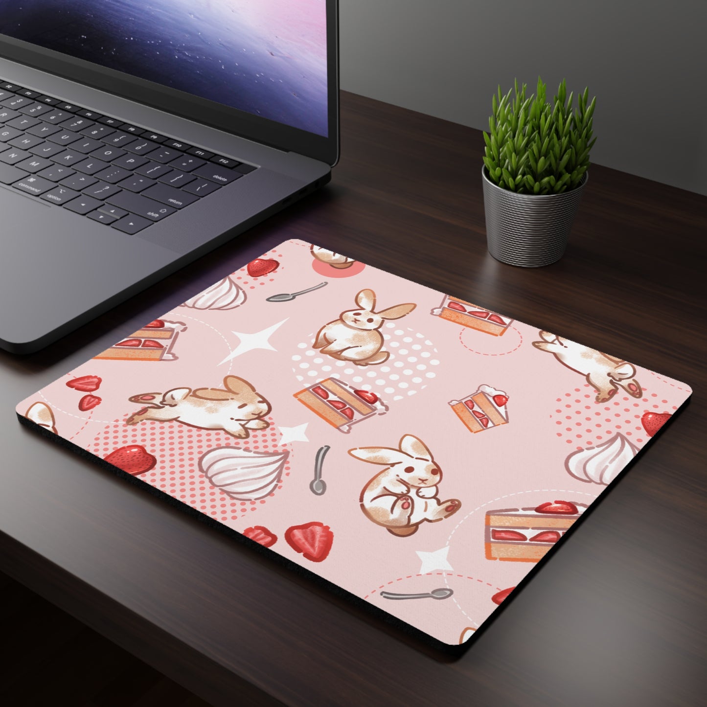 strawbunny shortcake (mousepad) (CA)