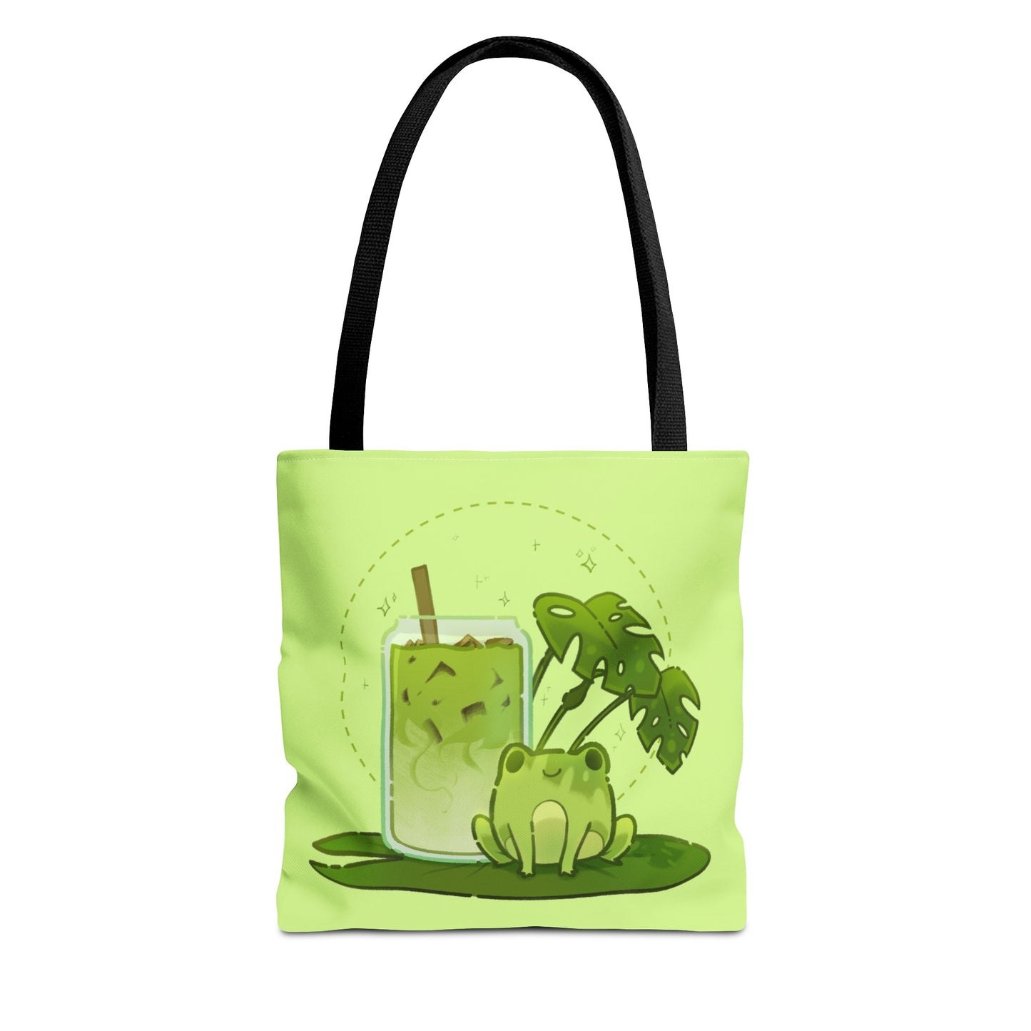 matcha frog (tote)