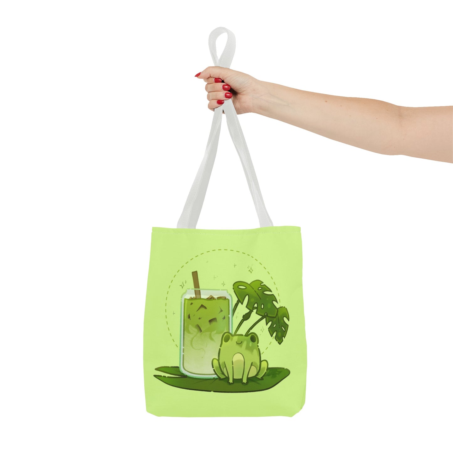 matcha frog (tote)