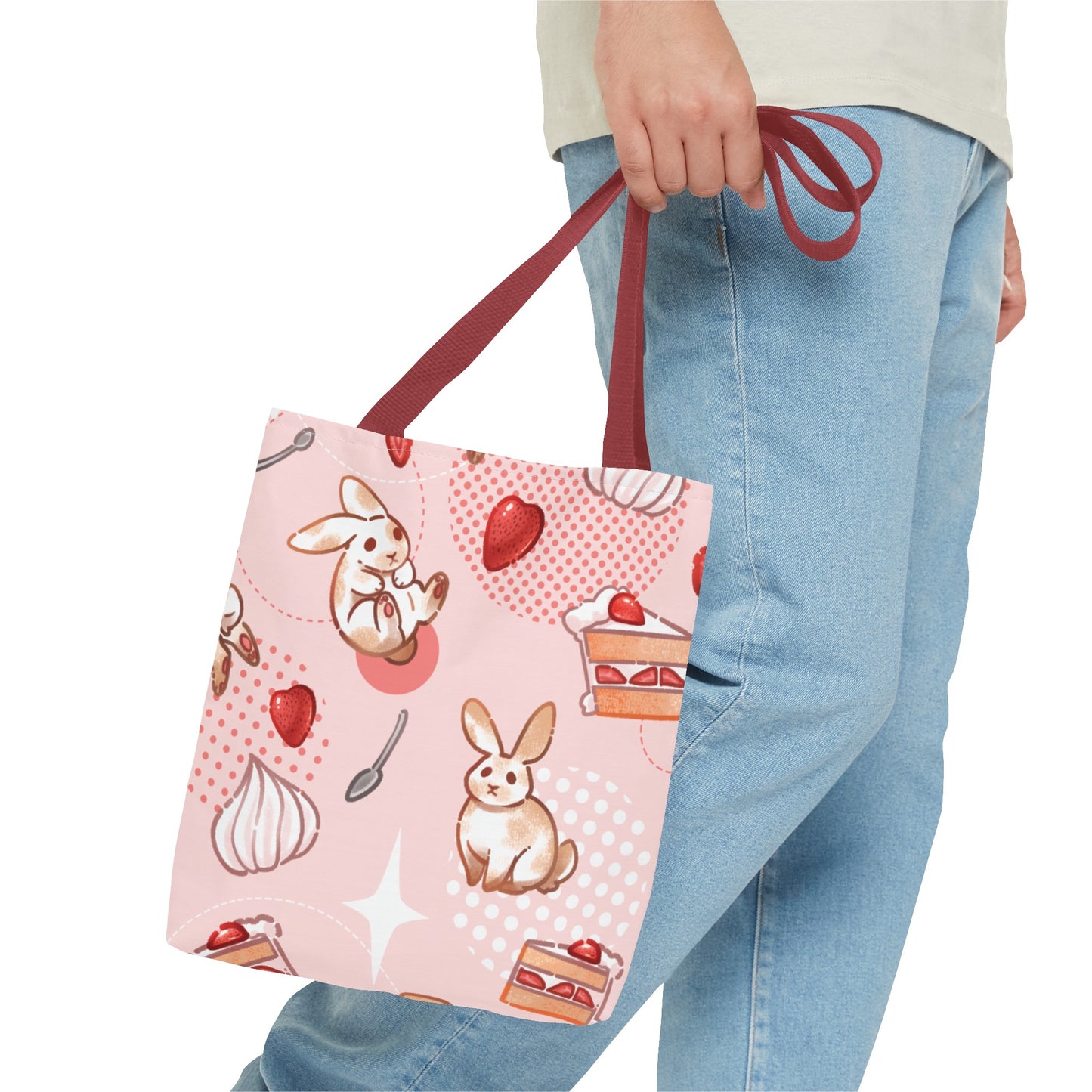 strawbunny shortcake (tote)