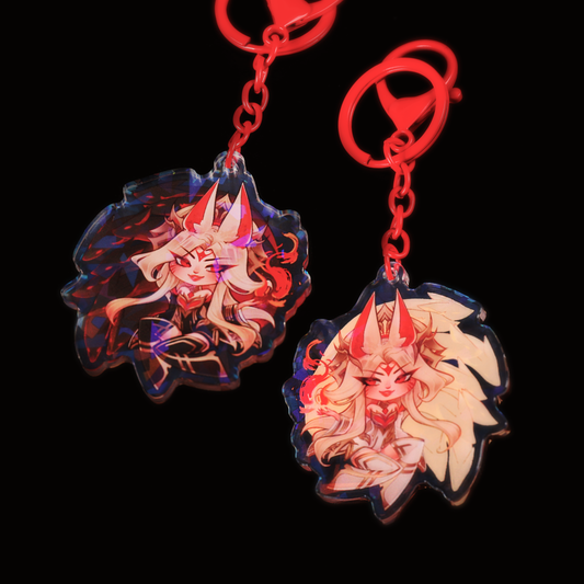 immortalized ahri (keychain)